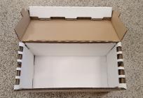 Krabice na oddělky Langstroth 2/3 - bílá složená POSLEDNÍ KUS 