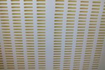 Mateří mřížka bílá - plast 500 x 500 mm (1 mm) 
