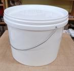 Plastová nádoba - kovový držák - 15 kg medu 