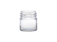 Sklenička na med Fruhstuckglas 40 ml TO 43 + bílé víčko 